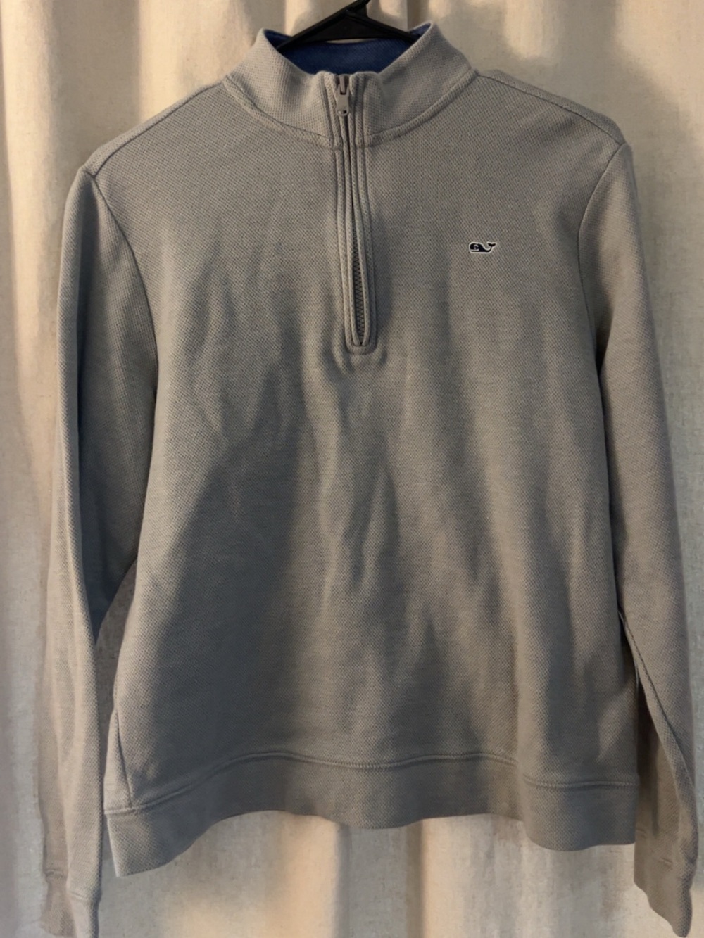 Vineyard Vines Boy’s Gray Half-Zip Pullover Sweater